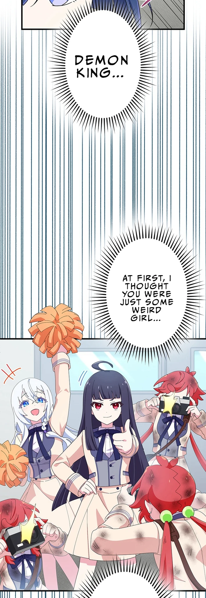 The Demon King Reincarnated as a Highschool Girl Chapter 10 35